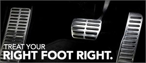 ECS Brushed Stainless Pedal Sets - VW MK6 Jetta