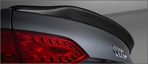 Audi B8 A4 - ECS Carbon Fiber Trunk Spoiler