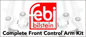 Audi B7 S4 Febi Complete Front Control Arm Kit