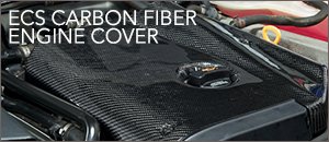 ECS Carbon Fiber Engine Cover | Audi B5 A4 1.8T