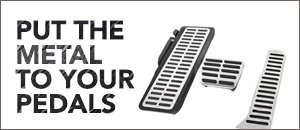 ECS Brushed Stainless Pedal Sets for your VW MK5/MK6
