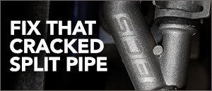 VW MK4 1.8T ECS Aluminum Coolant Split Pipe