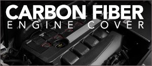 ECS Carbon Fiber Engine Cover - up to $100 off