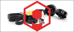 Porsche 997.1 Turbo/GT2 Serpentine Belt Kit