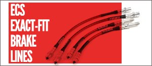 Porsche 993 ECS Exact-Fit Brake Lines