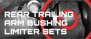 BMW ECS Rear Trailing Arm Bushing Limiters