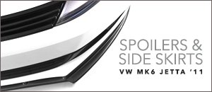 VW MK6 Jetta Spoilers & Side Skirts
