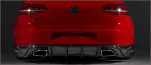 ECS Carbon Fiber Rear Diffuser - VW MK7 GTI