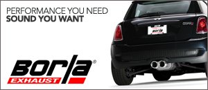 Borla Exhaust Systems | MINI R50/R52 Cooper/Convertible