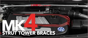 VW ECS MK4 Strut Tower Braces