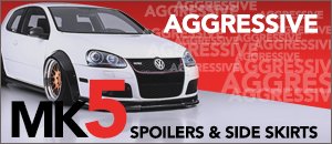 VW MK5 GTI Spoilers & Side Skirts