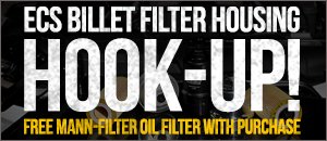 Audi B7 A4 2.0T - Billet Aluminum Oil Filter Housing