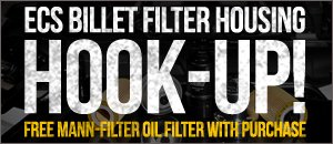 Audi 8P A3 2.0T - Billet Aluminum Oil Filter Housing