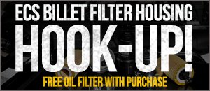 Audi RS5 - ECS Billet Filter Housing Hook-Up