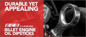 ECS Billet Aluminum Engine Oil Dipstick | Audi 8P A3