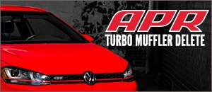 VW MK7 Golf/GTI 1.8T/2.0T APR Turbo Muffler Delete
