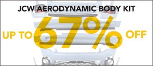 JCW Aerodynamic Body Kit Limited Quantity Sale