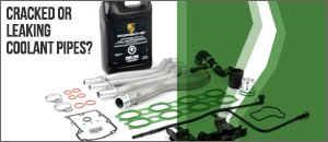 955 Cayenne Turbo and Turbo S Coolant Pipe Upgrade Kit