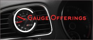 VW MK6 GTI Gauge Options
