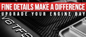 Audi B8 S4/S5 3.0T - ECS Carbon Fiber Engine Cover Kit
