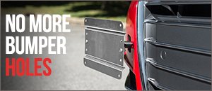 Audi B9 A4 Tow Hook License Plate Bracket