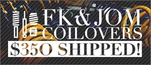 Audi 8P A3 2.0T | FK & JOM Coilovers