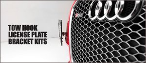Tow Hook License Plate Bracket Kits | Audi B8 S4/S5/RS5