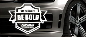 VW MK7 Golf R ECS Front Bumper Vinyl Inlays