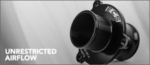 ECS Turbo Muffler Delete Pipe For VW MK7 Golf/GTI/R