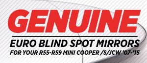 Euro Blind Spot Mirrors For Your Mini