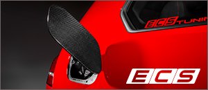 ECS Carbon Fiber Fuel Door Cover | VW MK7