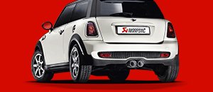 Akrapovic Exhaust Systems for your Mini R56-R59