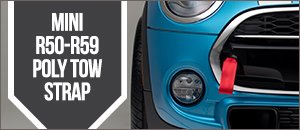 NEW Turner Motorsport MINI Poly Tow Straps