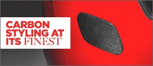 ECS Carbon Fiber Fuel Door Cover - VW MK7 GTI