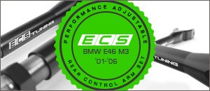 BMW E46 M3 Performance Adjustable Rear Control Arm Set