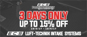 ECS Luft-Technik Intake Systems Up To 15% off MK5 2.0T