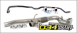 034Motorsport Downpipe & Sway Bar | VW/Audi