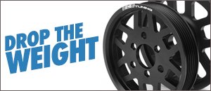 VW MK4 VR6 24v ECS Lightweight Pulley Kit