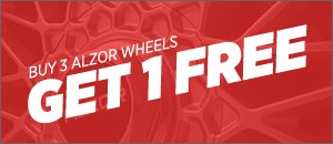 Get 1 Free When you Buy 3 Alzor Wheels! - 5x100 VW