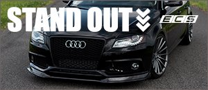 ECS Carbon Fiber Front Lip Spoiler | Audi B8 A4