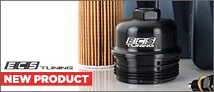 New ECS Tuning Billet Aluminum Oil Filter Housing Cap