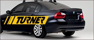 Turner Motorsport Carbon Fiber High Kick Rear Spoiler
