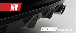 New Audi B7 A4 ECS Carbon Fiber Rear Diffuser