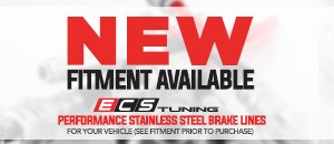 New ECS Performance Stainless Brake Lines - B5 A4/S4