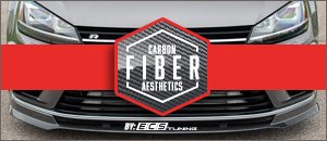 VW ECS MK7 Golf R Carbon Fiber Front Lip Spoiler