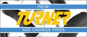 Turner Motorsport F Series N55 Charge Pipes 