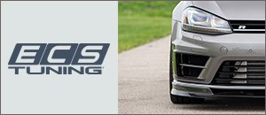 ECS MK7 Golf R Front Bumper Grille Flares