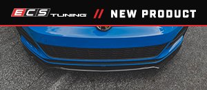 ECS MK7.5 GTI Carbon Fiber Front Lip