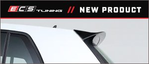 ECS MK7/MK7.5 GTI/Golf R Gloss Black Hatch Spoiler 