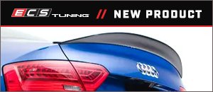 ECS Audi B8/B8.5 A5 And S5 Gloss Black Trunk Spoiler